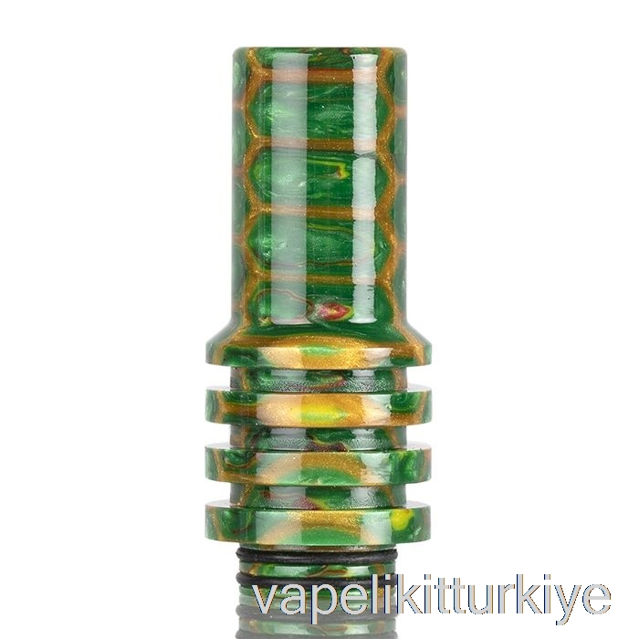 Vape Elektronik Sigara 810 Baca Yılan Derisi Damla Ucu Yeşil